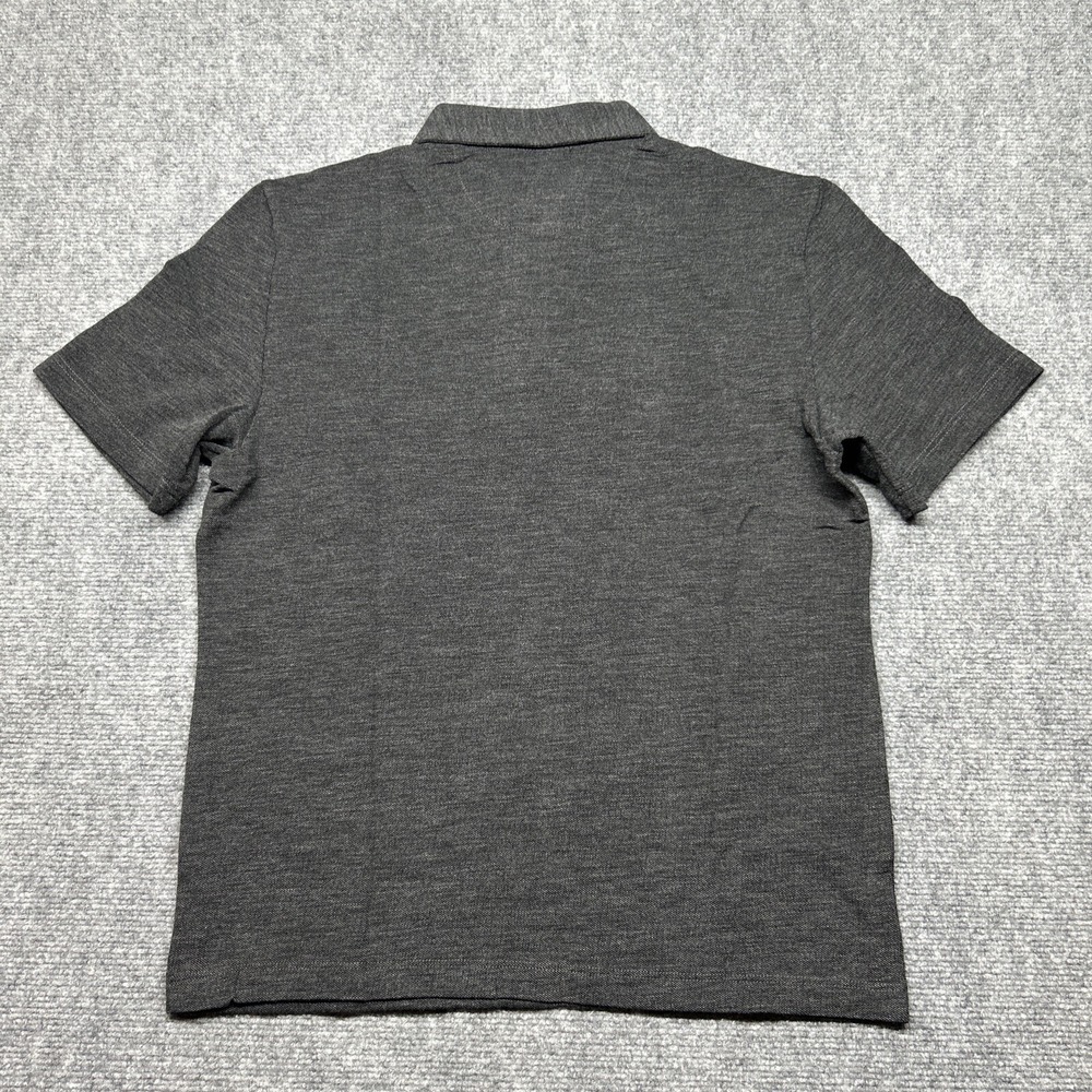 UNTUCKit Madiran Polo Shirt Mens S Gray Charcoal Short Sleeve Front Pocket New - Picture 5 of 9